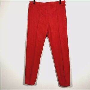 St John denim pants Size 6 Cotton stretch Lexi flat ankle